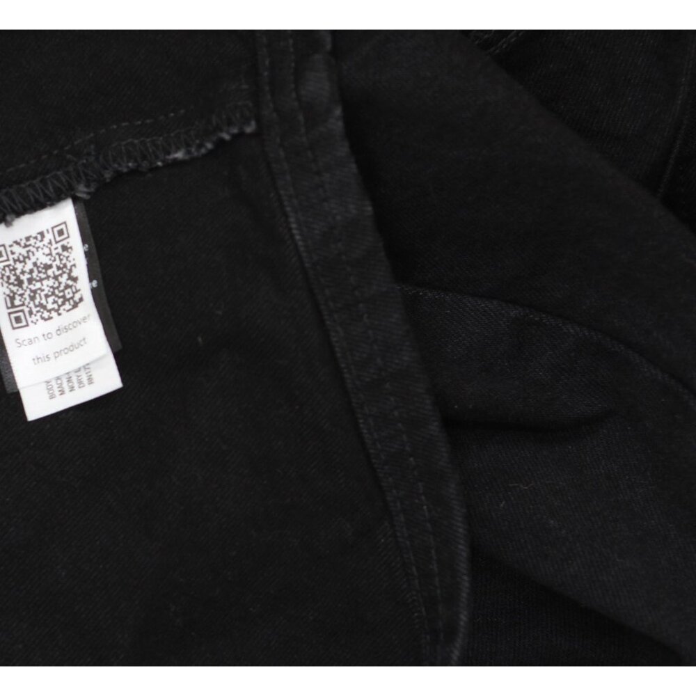 NWT Universal Thread Womens Denim Tailored Corset Midi Dress 91829603 Black 4 - Picture 8 of 8